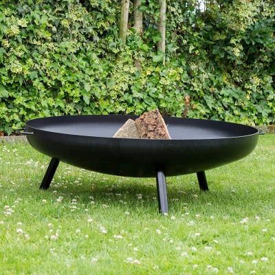 Brasero Qatar avec poignées - parfait pour votre jardin Brasero Qatar Ø80