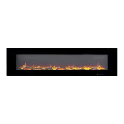 Azurite 91 cm - Cheminée électrique murale de ScandiFlames Electric