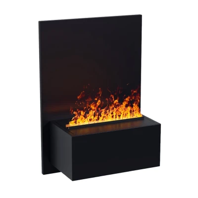 ScandiFlames Electric Brekke - Cheminée à Vapeur d'Eau Noire ScandiFlames Electric Brekke - Cheminée à Vapeur d'Eau Noire