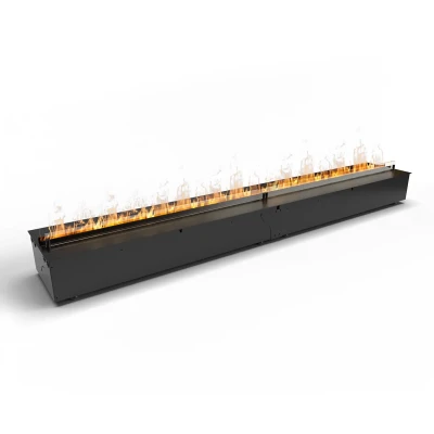 Cool Flame 2000 Insert | Brûleur à vapeur moderne Cool Flame 2000 Insert Brûleur à vapeur d'eau noir