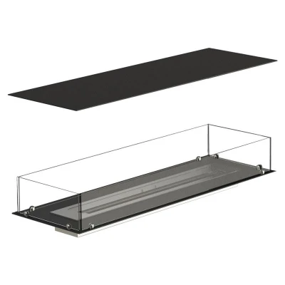 Foco Four 1200 - Insert de cheminée bio éthanol 4 côtés  Foco Four 1200 - Insert de cheminée bio éthanol 4 côtés
