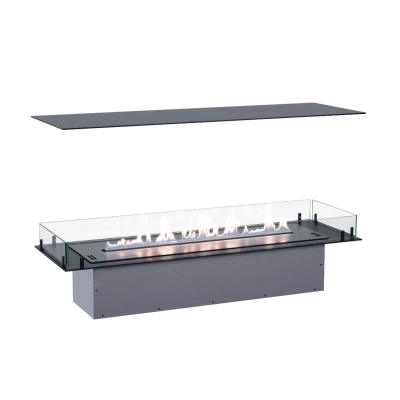 Foco Four 1200 - Insert de cheminée bio éthanol 4 côtés  Foco Four 1200 - Insert de cheminée bio éthanol 4 côtés