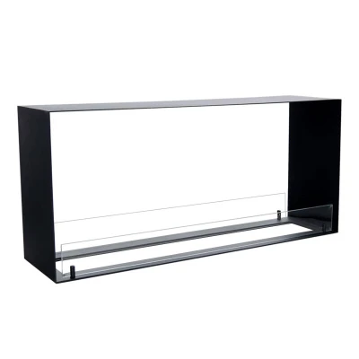 Foco Two 1100 Medium Cheminée bioéthanol encastrable 2 faces