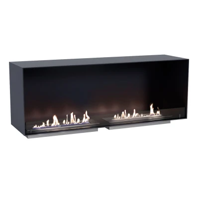 Foco One 1400 Double  Insert de cheminée bioéthanol simple face  Foco One 1400 Double  Insert de cheminée bioéthanol simple face