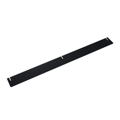 Varmeskjold pour cheminées Foco - Accessoire de protection Varmeskjold noir pour cheminées Foco