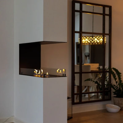 Foco Room Divider 800 - Cheminée bioéthanol comme séparateur de pièces Foco Room Divider 800 - Cheminée bioéthanol comme séparateur de pièces