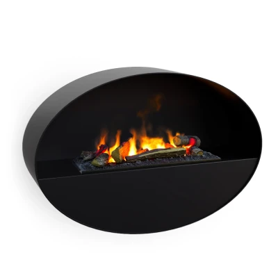 Cheminée Murale Opti-myst Noire ScandiFlame Electric Kjos Cheminée Murale Opti-myst Noire ScandiFlame Electric Kjos