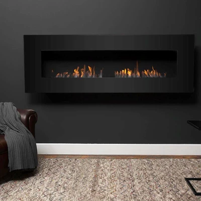 Nero 1750 noir Icon Fires Nero 1750 en noir