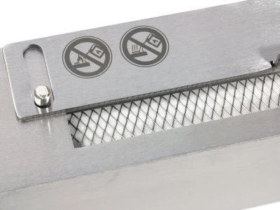 Brûleur Slimline de 80 cm fabriqué en acier |Bio-Cheminée Brûleur éthanol de 80 cm en acier
