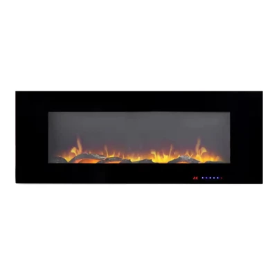 Azurite 127 cm - Cheminée électrique murale ScandiFlames Electric