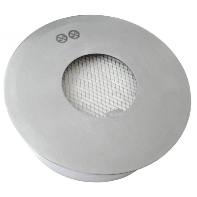 Brûleur au bioéthanol rond en acier inoxydable d'une capacité de 5L