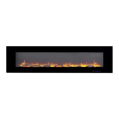 Azurite 91 cm - Cheminée électrique murale de ScandiFlames Electric