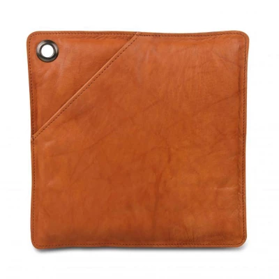 Gant de cuisine Stuff Design en cuir brun Gant de cuisine en cuir brun